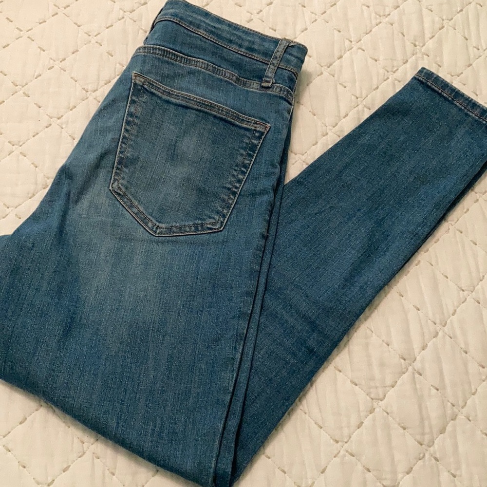 Top Shop High waisted skinny jeans